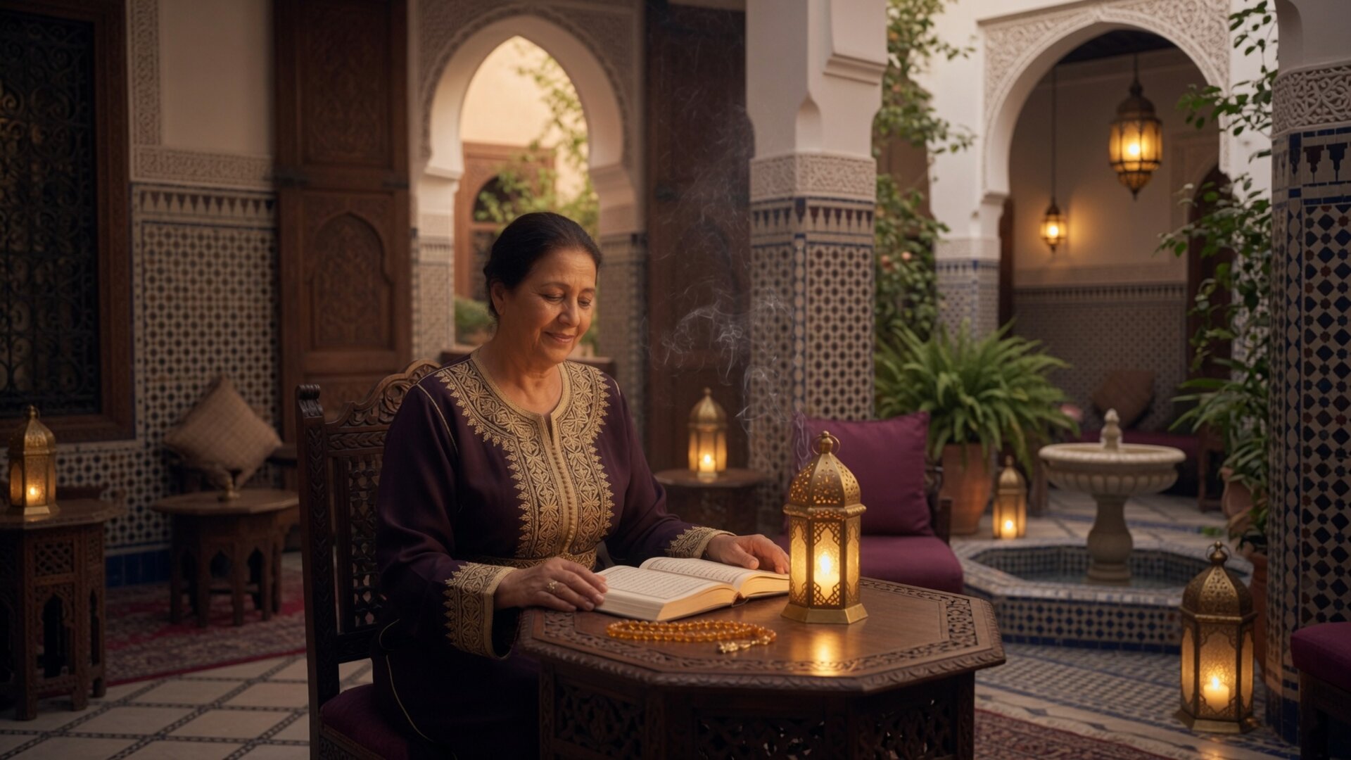 مقر الشيخ المغربي الساحر بمدينة أكادير
